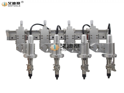 全自動焊錫機高頻四頭多角度夾頭 焊接四頭夾具配件機械固定模組
